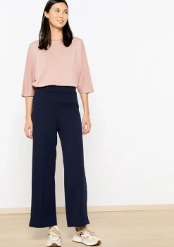 LolaLiza Wijde pantalon- Broeken