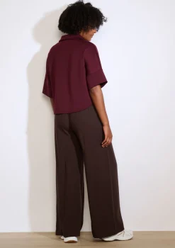 LolaLiza Wijde soepele broek- Broeken