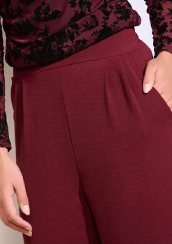 LolaLiza Wijde vloeiende broek- Broeken