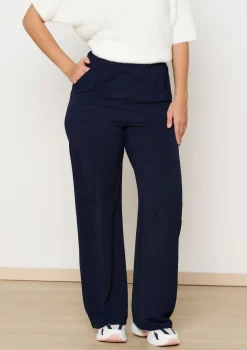 LolaLiza Wijde vloeiende broek- Broeken