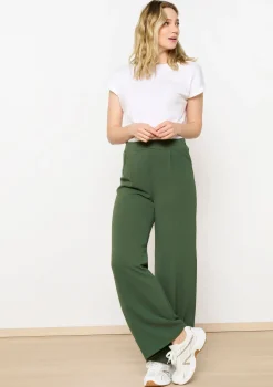 LolaLiza Wijde vloeiende broek- Broeken