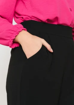 LolaLiza Wijde vloeiende broek- Broeken