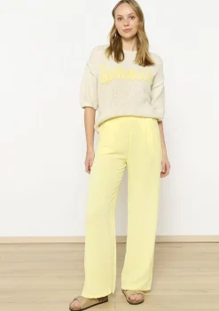 LolaLiza Wijde vloeiende broek- Broeken