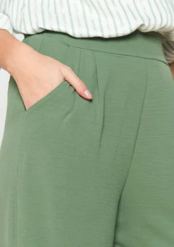 LolaLiza Wijde vloeiende broek- Broeken