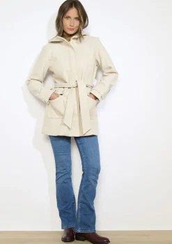 LolaLiza Wollen mantel met ceintuur- Mantels En Jassen