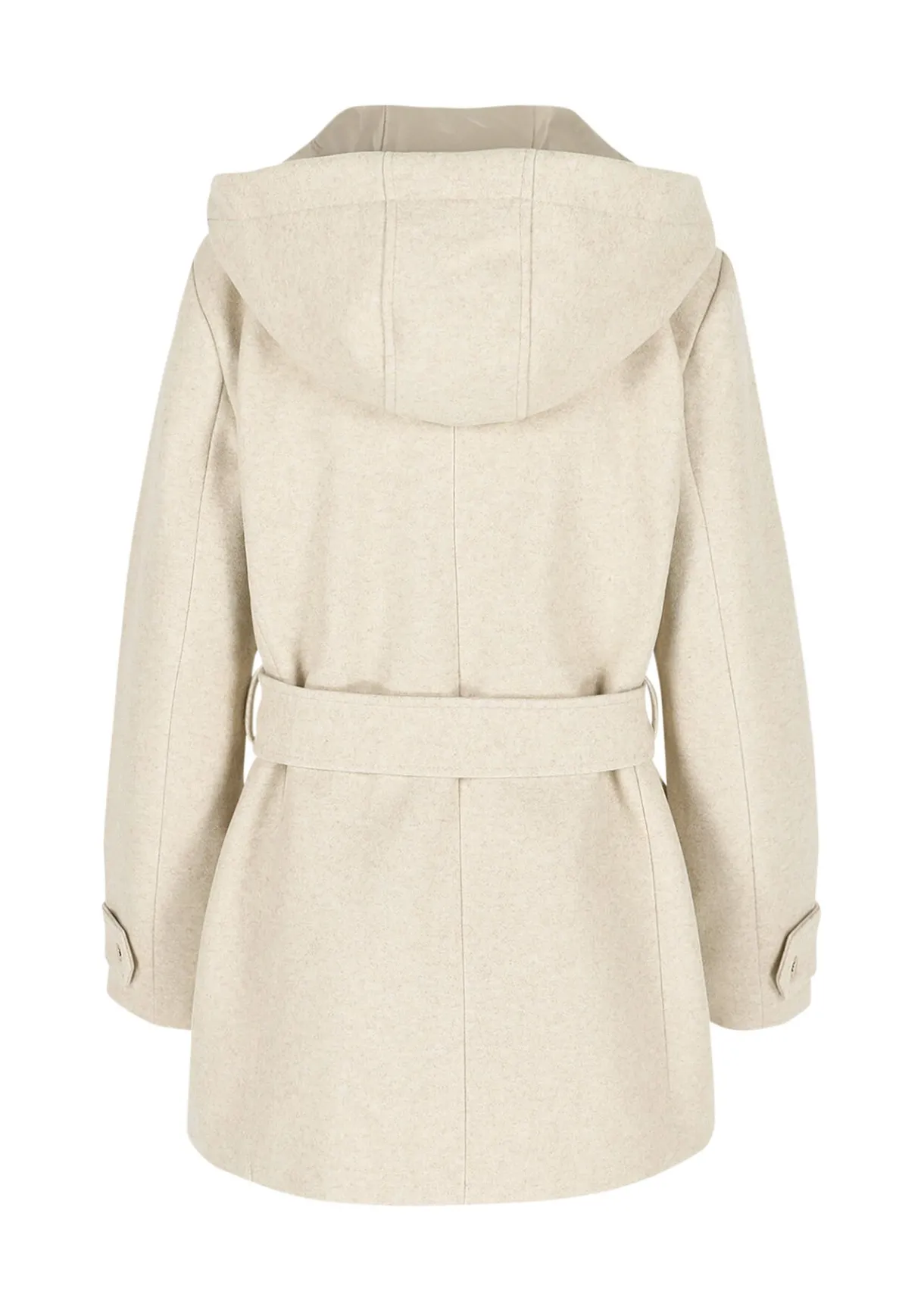 LolaLiza Wollen mantel met ceintuur- Mantels En Jassen