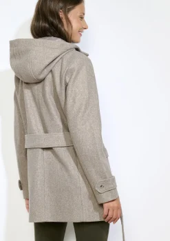 LolaLiza Wollen mantel met ceintuur- Mantels En Jassen