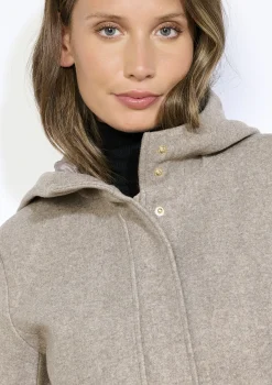 LolaLiza Wollen mantel met ceintuur- Mantels En Jassen