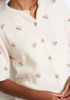 LolaLiza Zacht bloemenvest- Truien En Cardigans