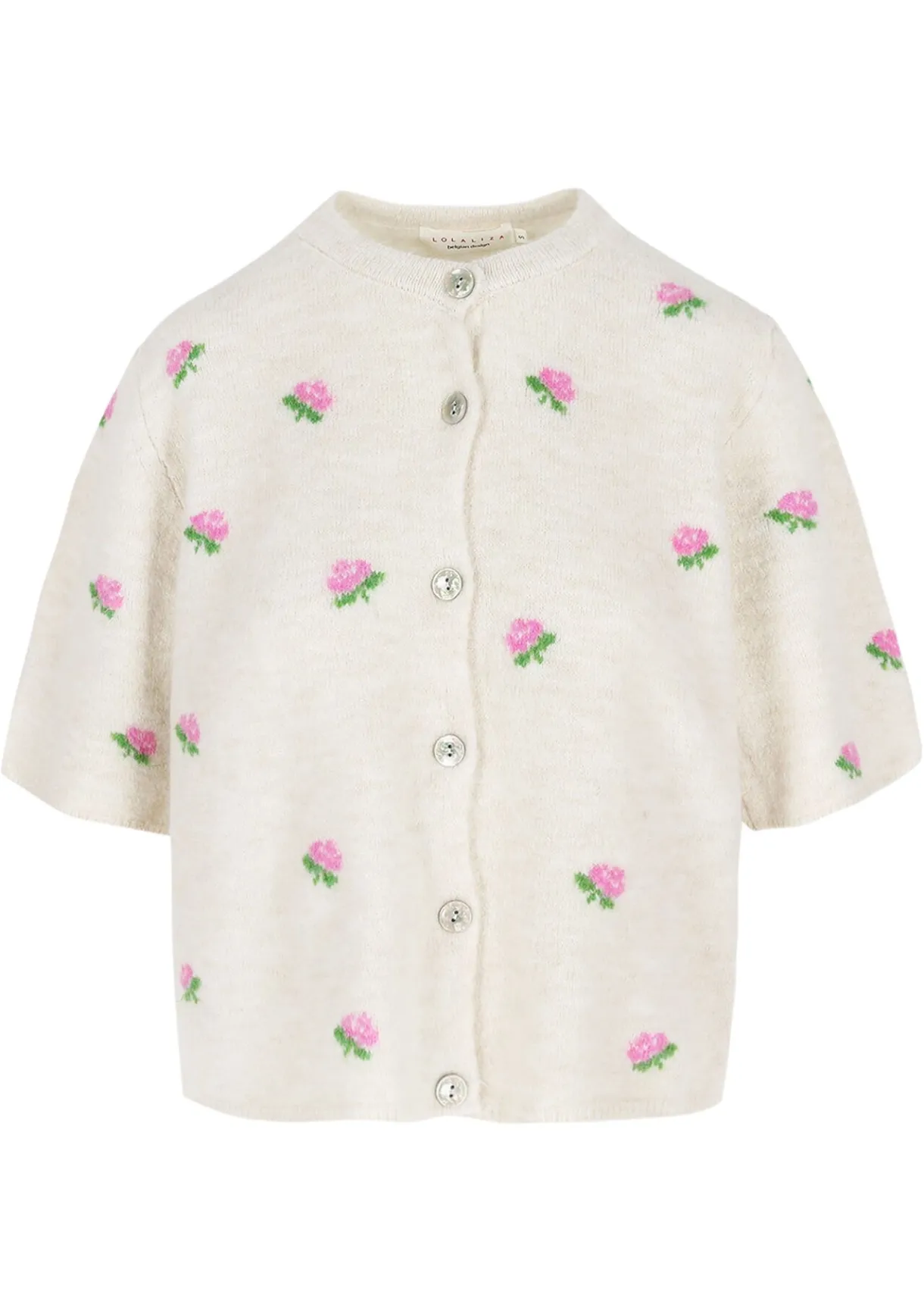 LolaLiza Zacht bloemenvest- Truien En Cardigans