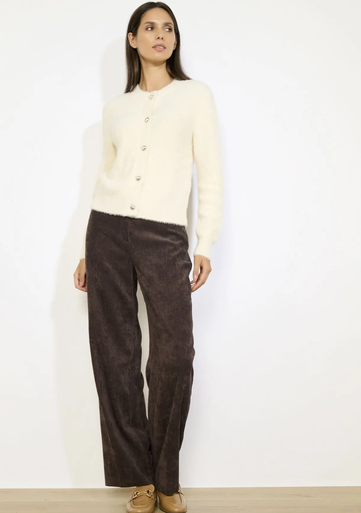 LolaLiza Zacht gebreid vest- Truien En Cardigans