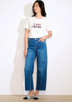 LolaLiza Zacht tekst T-shirt- Tops En T-Shirts