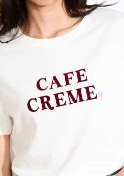 LolaLiza Zacht tekst T-shirt- Tops En T-Shirts