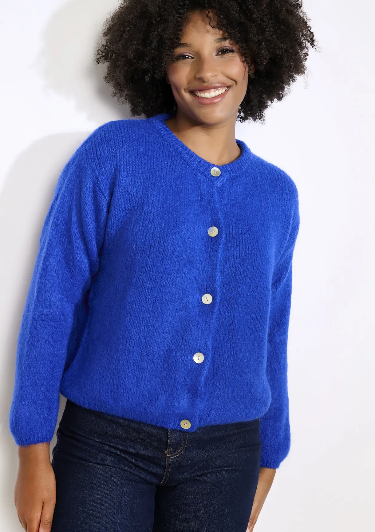 LolaLiza Zachte cardigan met knopen- Truien En Cardigans