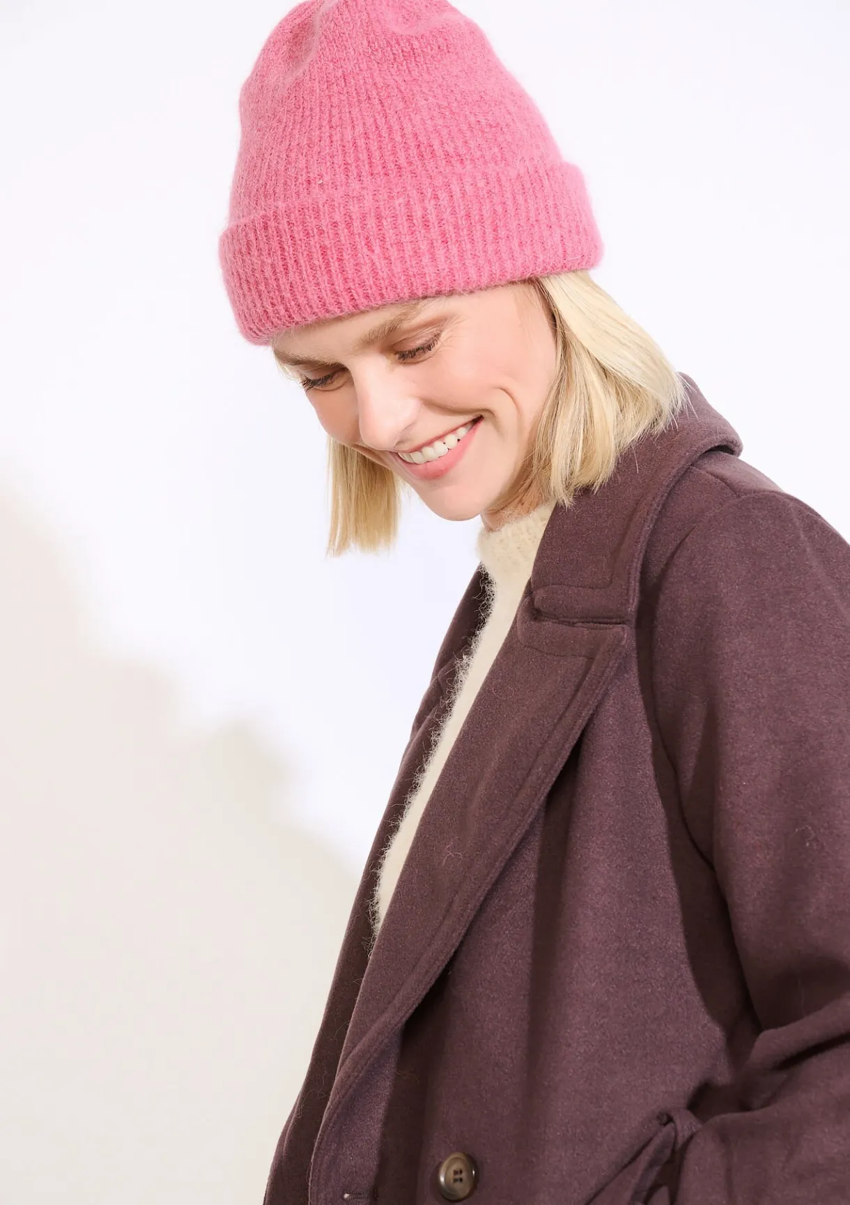 LolaLiza Zachte geribde beanie- Accessoires