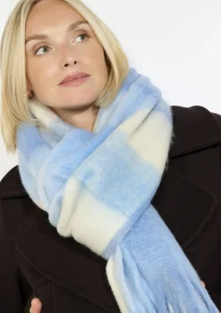 LolaLiza Zachte geruite sjaal- Accessoires