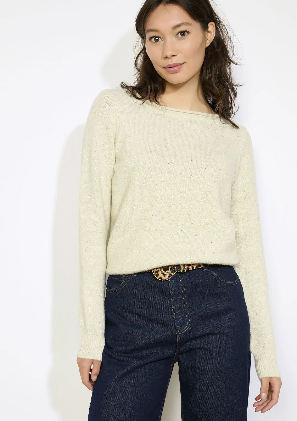 LolaLiza Zachte glittertrui- Truien En Cardigans