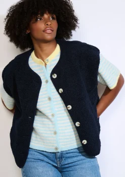 LolaLiza Zachte mouwloze bodywarmer- Vesten En Blazers