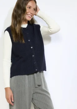 LolaLiza Zachte mouwloze gilet- Truien En Cardigans