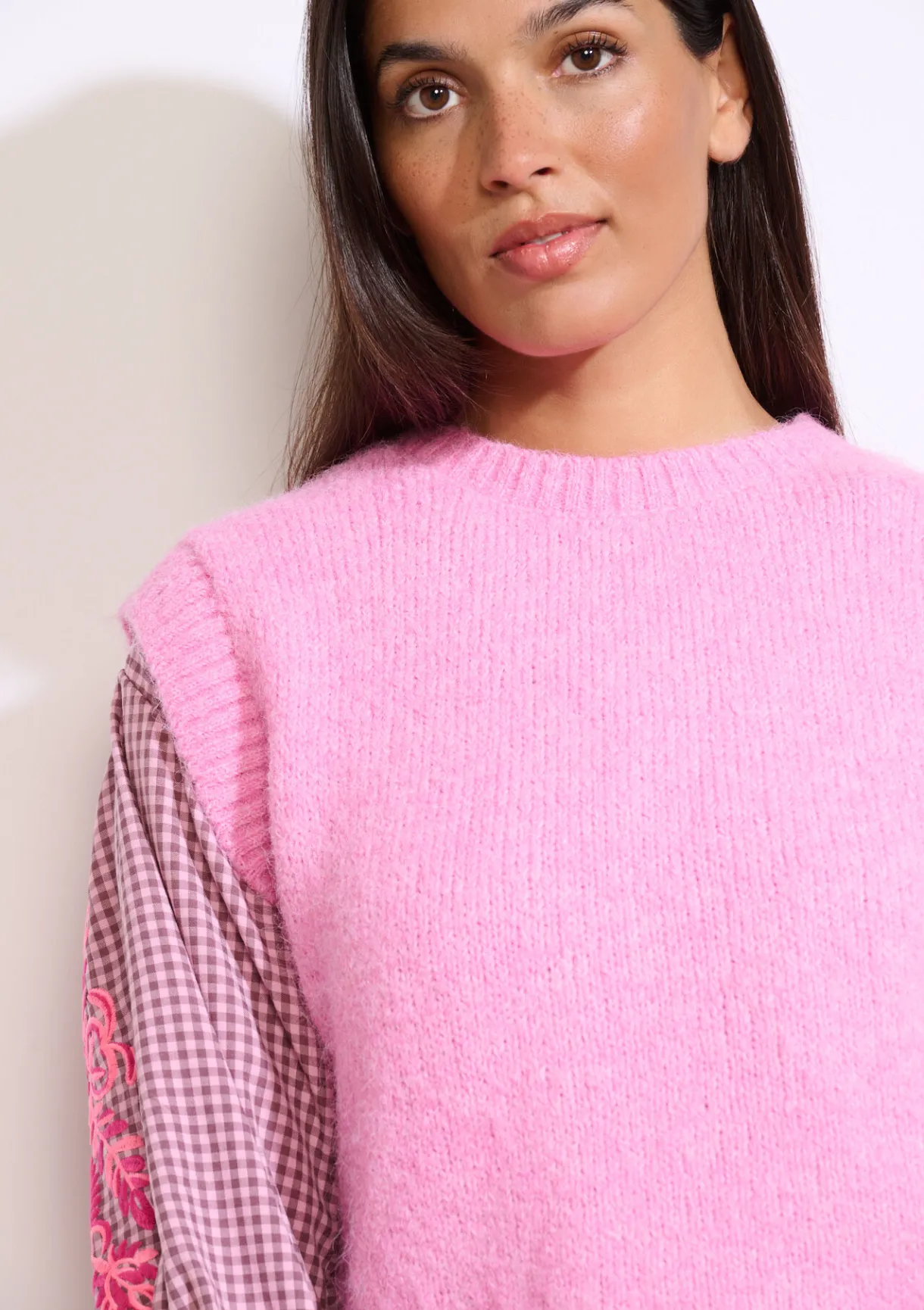 LolaLiza Zachte mouwloze trui- Truien En Cardigans