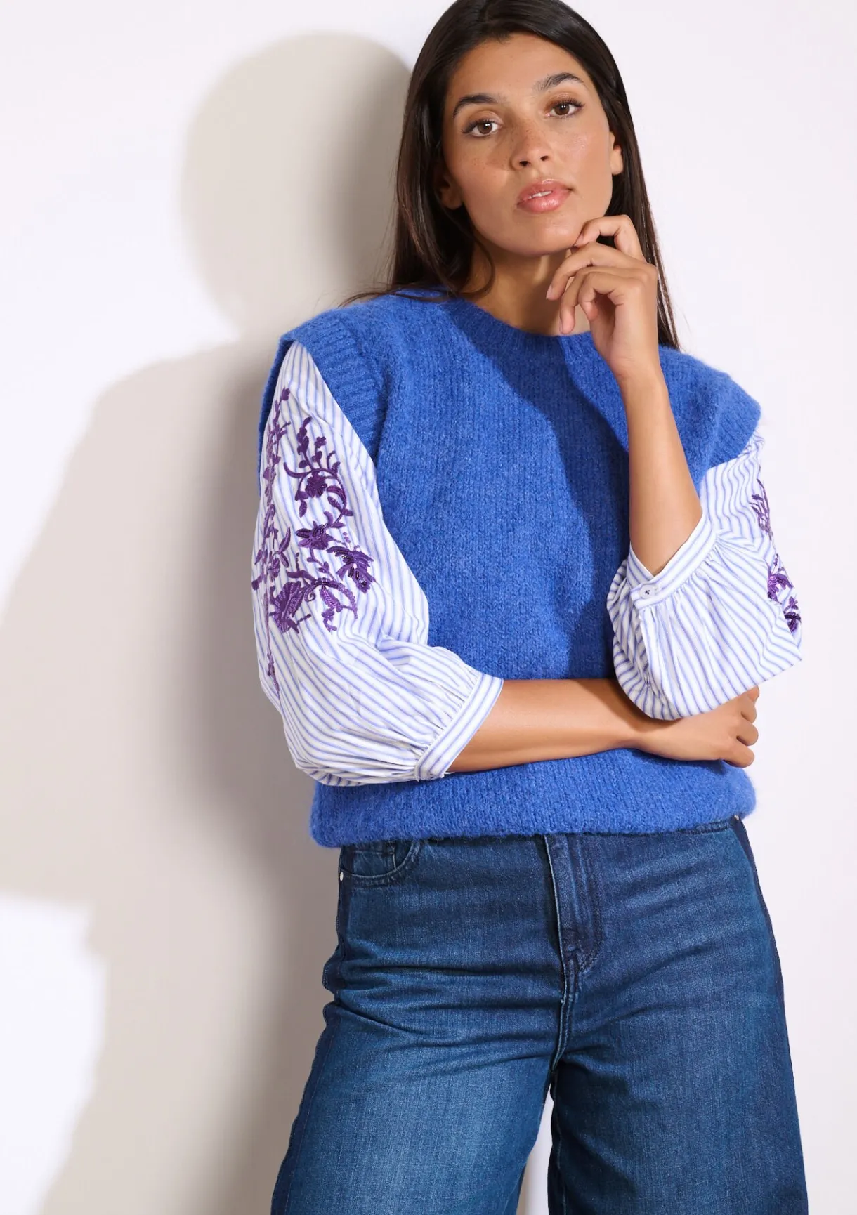 LolaLiza Zachte mouwloze trui- Truien En Cardigans