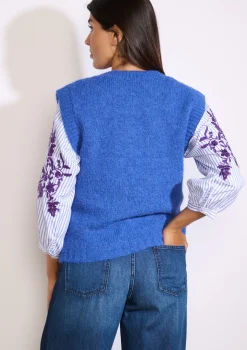 LolaLiza Zachte mouwloze trui- Truien En Cardigans