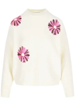 LolaLiza Zachte trui met bloemen- Truien En Cardigans