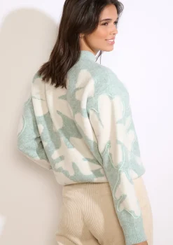 LolaLiza Zachte trui met grafisch motief- Truien En Cardigans