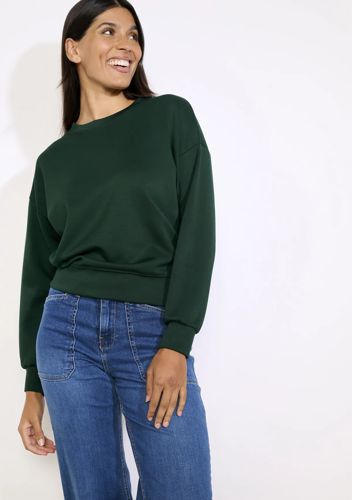 LolaLiza Zachte trui met lange mouwen- Sweats|Loungewear