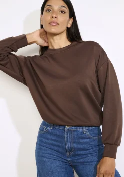 LolaLiza Zachte trui met lange mouwen- Sweats|Loungewear