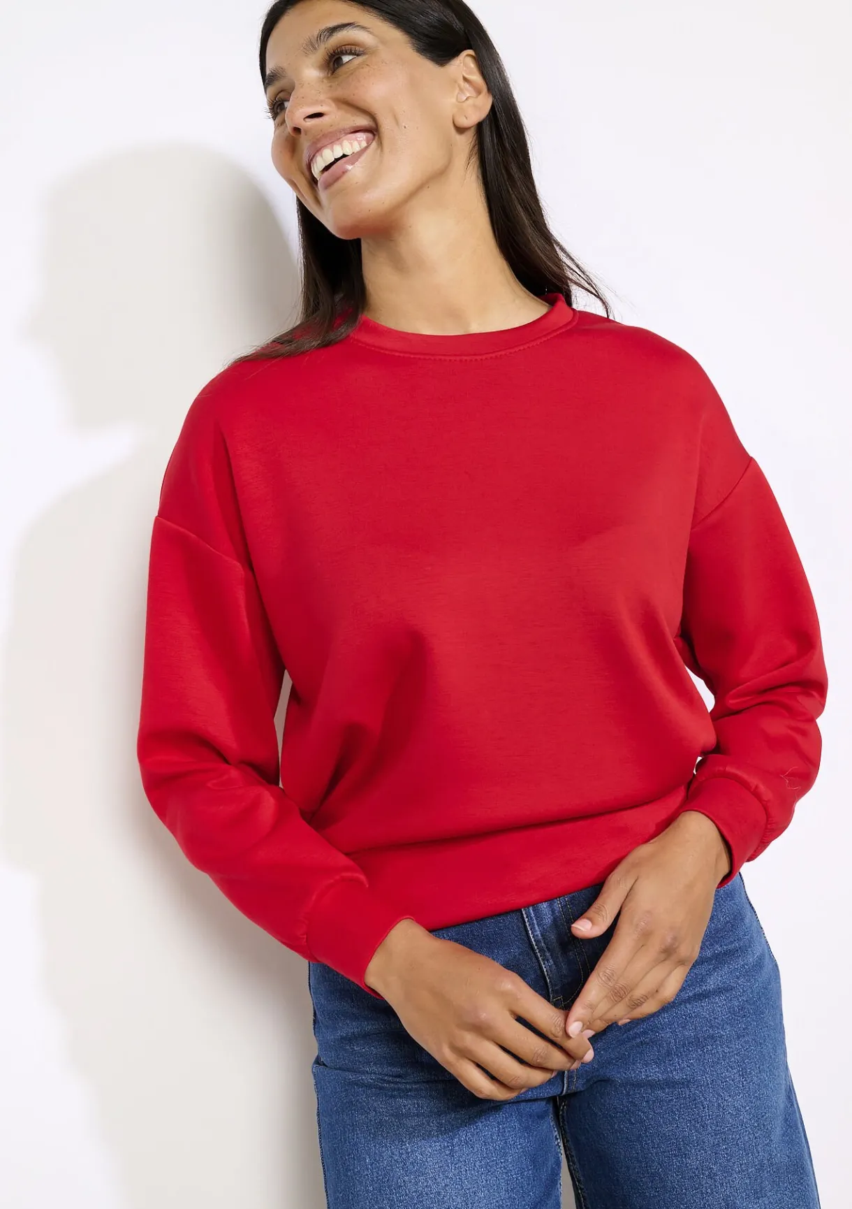 LolaLiza Zachte trui met lange mouwen- Sweats|Loungewear