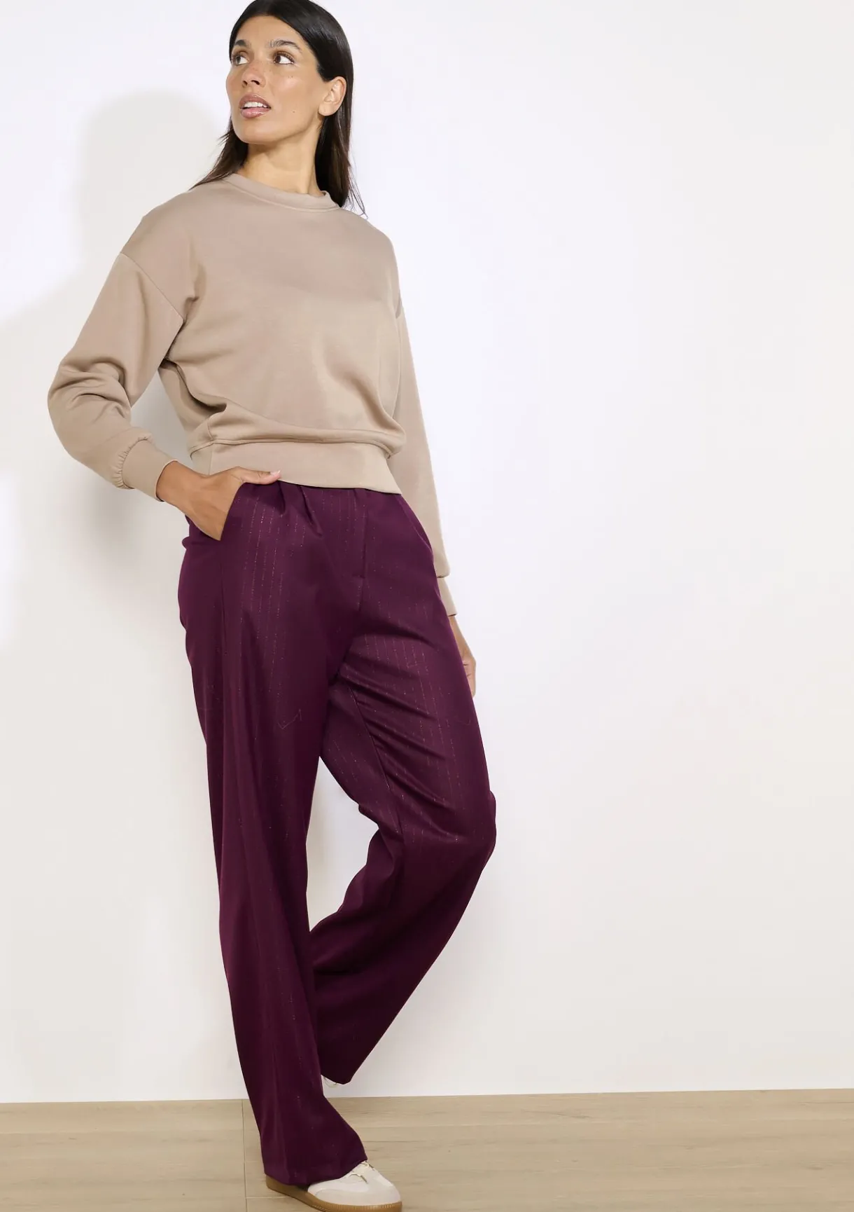 LolaLiza Zachte trui met lange mouwen- Sweats|Loungewear