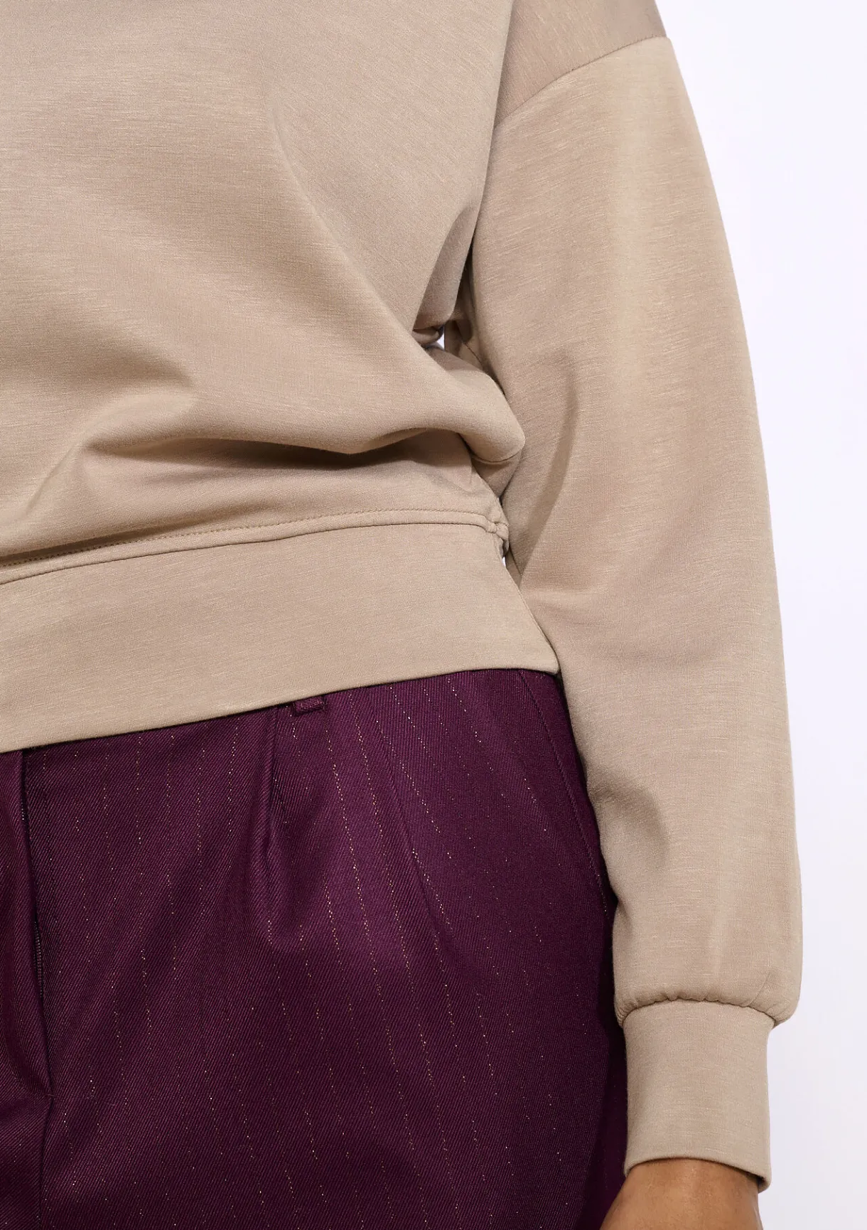 LolaLiza Zachte trui met lange mouwen- Sweats|Loungewear