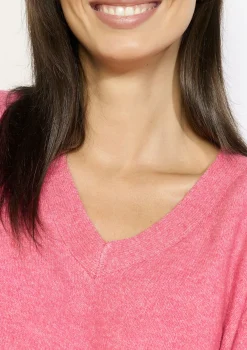 LolaLiza Zachte V-hals trui- Truien En Cardigans