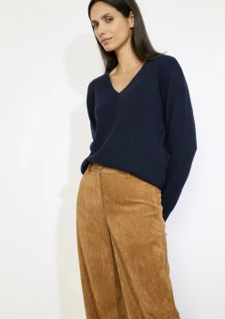 LolaLiza Zachte V-hals trui- Truien En Cardigans