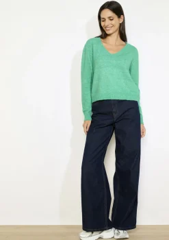 LolaLiza Zachte V-hals trui- Truien En Cardigans