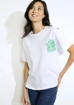 LolaLiza Zomerse print t-shirt- Tops En T-Shirts