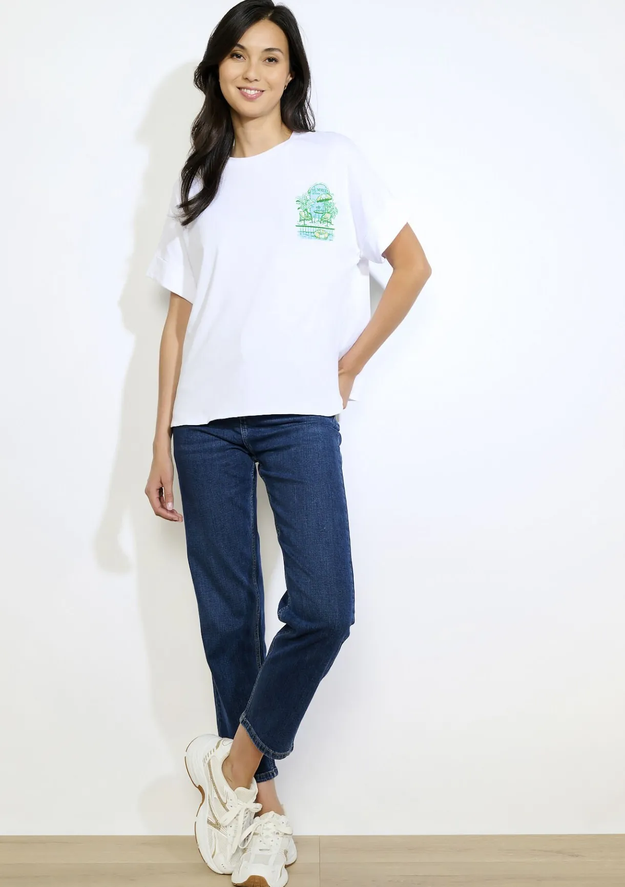 LolaLiza Zomerse print t-shirt- Tops En T-Shirts