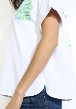 LolaLiza Zomerse print t-shirt- Tops En T-Shirts