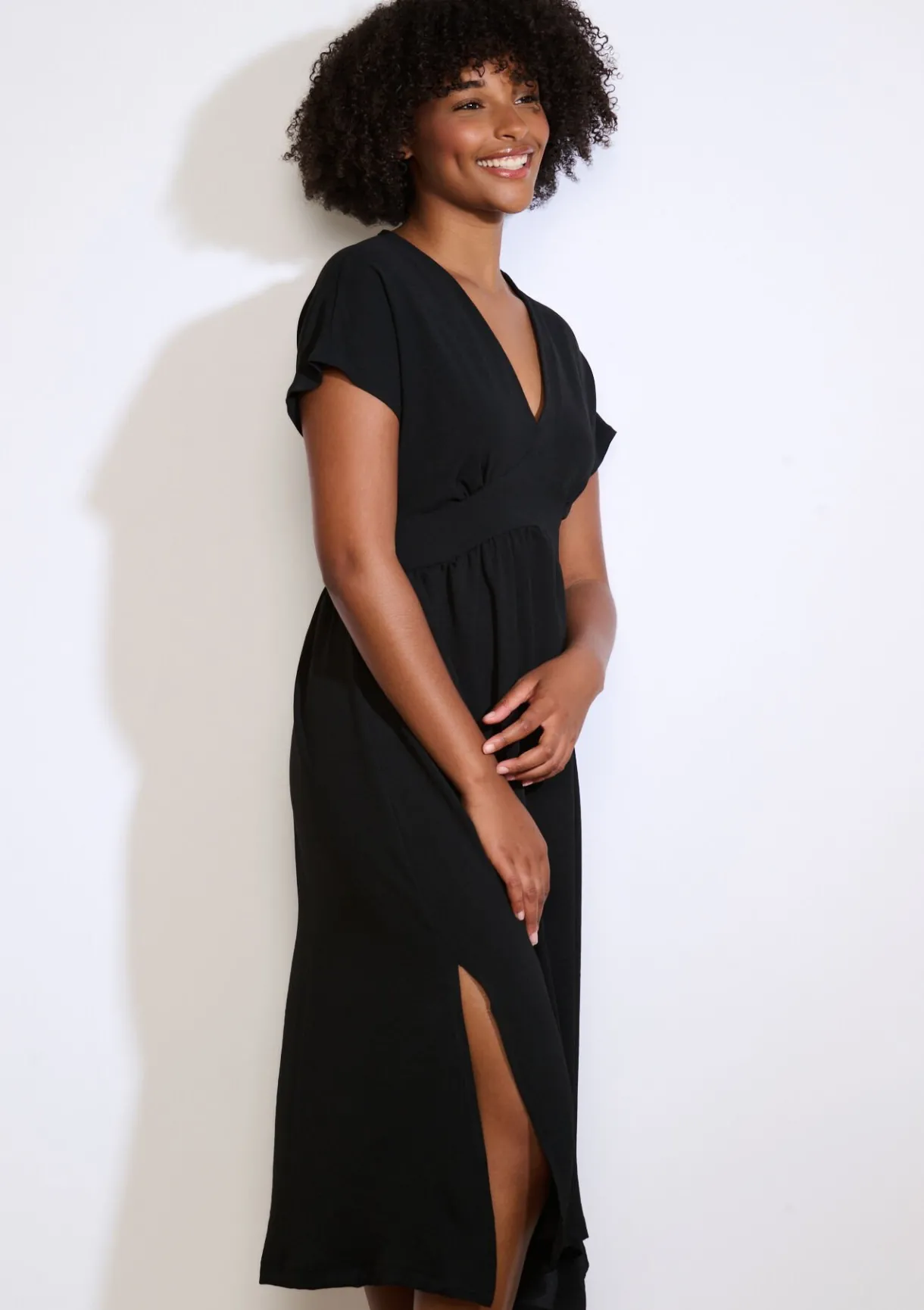 LolaLiza Zwierige midi jurk- Jurken