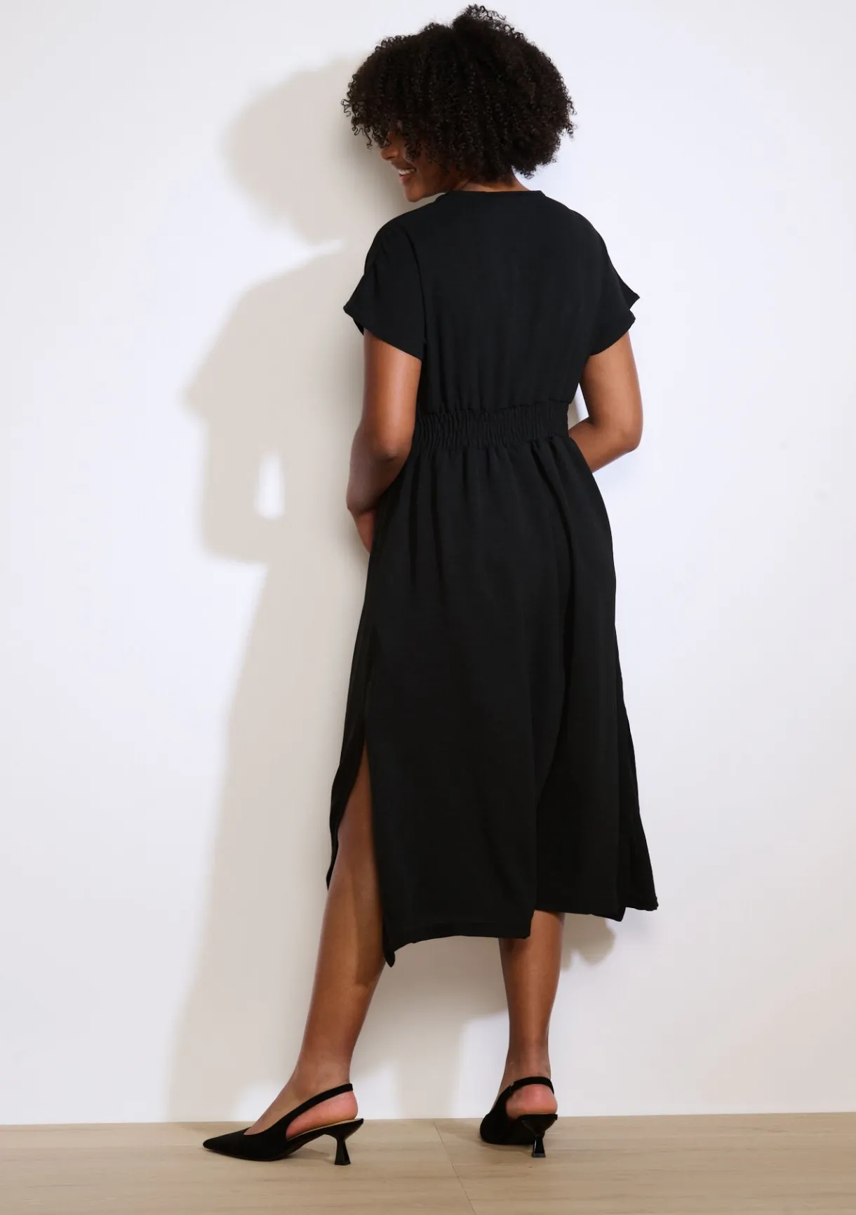 LolaLiza Zwierige midi jurk- Jurken