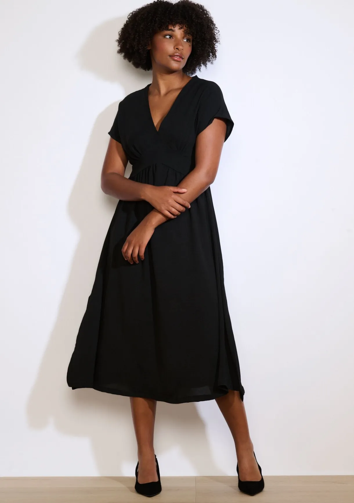 LolaLiza Zwierige midi jurk- Jurken