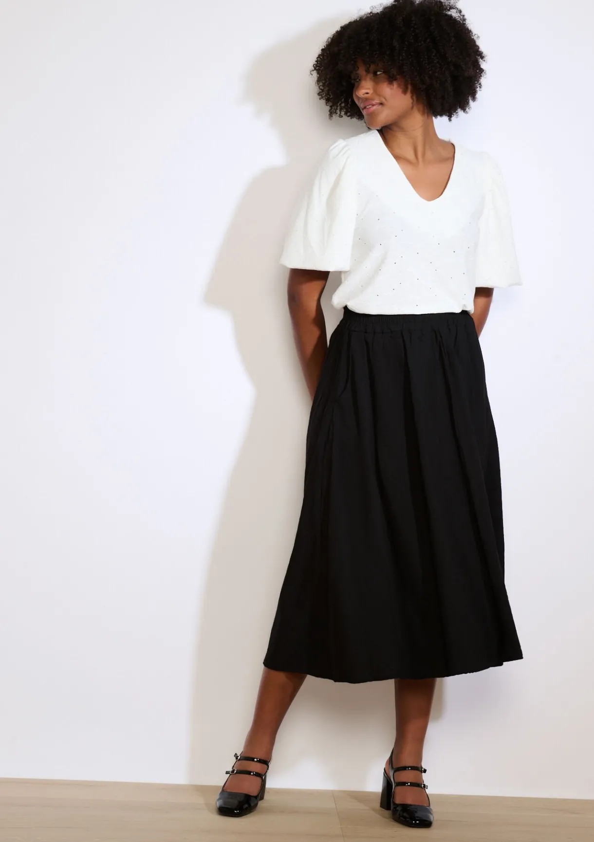 LolaLiza Zwierige midi-rok- Rokken